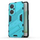 For Huawei nova 11i 4G Punk Armor 2 in 1 PC + TPU Phone Case with Holder(Blue) - 1