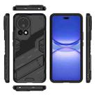 For Huawei nova 12 Pro Punk Armor 2 in 1 PC + TPU Phone Case with Holder(Black) - 3