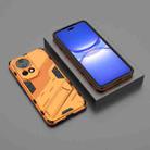 For Huawei nova 12 Pro Punk Armor 2 in 1 PC + TPU Phone Case with Holder(Orange) - 2