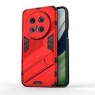 For Huawei Mate 70 Pro / 70 Pro+ Punk Armor 2 in 1 PC + TPU Phone Case with Holder(Red) - 1