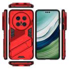 For Huawei Mate 70 Pro / 70 Pro+ Punk Armor 2 in 1 PC + TPU Phone Case with Holder(Red) - 3