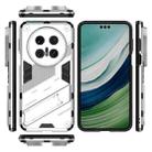 For Huawei Mate 70 Pro 5G Punk Armor 2 in 1 PC + TPU Phone Case with Holder(White) - 3