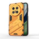 For Huawei Mate 70 Pro 5G Punk Armor 2 in 1 PC + TPU Phone Case with Holder(Orange) - 1