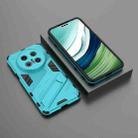 For Huawei Mate 70 Pro 5G Punk Armor 2 in 1 PC + TPU Phone Case with Holder(Blue) - 2