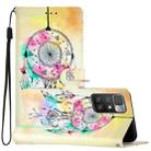 For Xiaomi Redmi 10 Colored Drawing Leather Phone Case(Dream Catcher) - 1