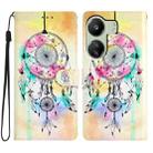 For Xiaomi Redmi 13C Colored Drawing Leather Phone Case(Dream Catcher) - 1