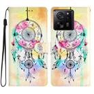 For Xiaomi 13T 5G Colored Drawing Leather Phone Case(Dream Catcher) - 1