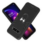 For LG V60 ThinQ 5G 2 in 1 Armour Series PC + TPU Protective Case with Ring Holder(Black) - 2