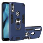 For Motorola Moto E7 2 in 1 Armour Series PC + TPU Protective Case with Ring Holder(Royal Blue) - 1