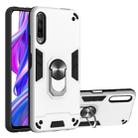 For Huawei Y9s / Honor 9X 2 in 1 Armour Series PC + TPU Protective Case with Ring Holder(Silver) - 1