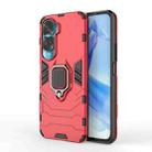 For Honor 90 Lite / X50i 5G Magnetic Ring Holder PC + TPU Phone Case(Red) - 1