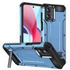 For Motorola Moto G 5G 2023 Matte Holder Phone Case(Space Blue) - 1