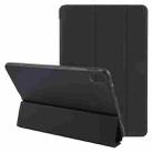 For Huawei MatePad 11 2023 GEBEI 3-folding Holder Shockproof Flip Leather Tablet Case(Black) - 1