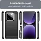 For Realme GT7 Pro Racing Brushed Texture Carbon Fiber TPU Phone Case(Black) - 2