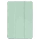 For Huawei MatePad SE 11 GEBEI 3-folding Holder Shockproof Flip Leather Tablet Case(Green) - 2