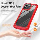 For iPhone 16 Pro TPU + PC Lens Protection Phone Case(Red) - 3