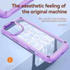 For iPhone 16 Pro TPU + PC Lens Protection Phone Case(Purple) - 2