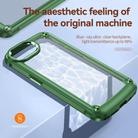 For iPhone 16e TPU + PC Lens Protection Phone Case(Green) - 2