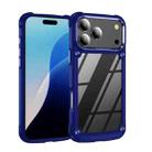 For iPhone 17 Pro Max TPU + PC Lens Protection Phone Case(Blue) - 1
