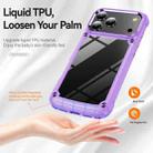 For iPhone 17 Pro Max TPU + PC Lens Protection Phone Case(Purple) - 3