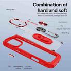 For iPhone 16 Pro TPU + PC Lens Protection Phone Case with Ring Holder(Red) - 3