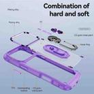 For iPhone 17 Pro Max TPU + PC Lens Protection Phone Case with Ring Holder(Black) - 3