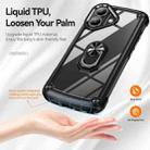 For iPhone 17 TPU + PC Lens Protection Phone Case with Ring Holder(Black) - 3