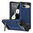For Google Pixel 7 5G Matte Holder Phone Case(Royal Blue) - 1