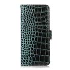 For iPhone 16 Plus Crocodile Top Layer Cowhide Leather Phone Case(Green) - 3