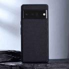 For Google Pixel 8 Pro Nylon Cloth Texture Shockproof PC+TPU Phone Case(Black) - 1