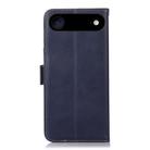 For iPhone 17 Air Crazy Horse Top Layer Cowhide Leather Phone Case(Blue) - 3