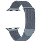 For Apple Watch Ultra 49mm Milanese Metal Magnetic Watch Band(Space Grey) - 1