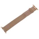For Apple Watch Ultra 49mm Milanese Metal Magnetic Watch Band(Rose Gold) - 3
