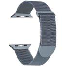 For Apple Watch 8 45mm Milanese Metal Magnetic Watch Band(Space Grey) - 1