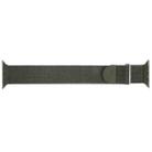 For Apple Watch 5 40mm Milanese Metal Magnetic Watch Band(Army Green) - 2