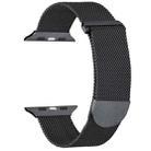 For Apple Watch SE 2023 40mm Milanese Metal Magnetic Watch Band(Gunmetal) - 1