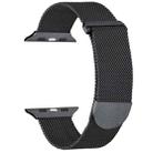 For Apple Watch Ultra 2 49mm Milanese Metal Magnetic Watch Band(Gunmetal) - 1