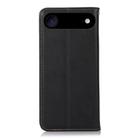 For iPhone 17 Air KHAZNEH Nappa Top Layer Cowhide Leather Phone Case(Black) - 3
