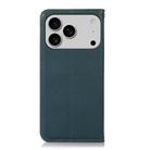 For iPhone 17 Pro Max KHAZNEH Nappa Top Layer Cowhide Leather Phone Case(Green) - 3