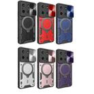 For Realme 11 4G Global CD Texture Sliding Camshield Magnetic Holder Phone Case(Pink) - 2