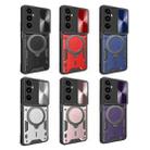 For Realme C65 4G CD Texture Sliding Camshield Magnetic Holder Phone Case(Purple) - 2