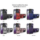 For Realme C21 / C20 / C11 2021 CD Texture Sliding Camshield Magnetic Holder Phone Case(Purple) - 2