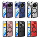 For Realme 13 Pro 5G / 13 Pro+ 5G CD Texture Sliding Camshield Magnetic Holder Phone Case(Purple) - 2