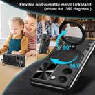 For Realme P3 Ultra 5G India CD Texture Sliding Camshield Magnetic Holder Phone Case(Silver) - 3