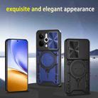 For Realme P3 5G / 14 5G Global CD Texture Sliding Camshield Magnetic Holder Phone Case(Red) - 2