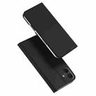 For iPhone 16 Plus DUX DUCIS Skin Pro Series Flip Leather Phone Case(Black) - 1