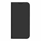 For iPhone 16 Plus DUX DUCIS Skin Pro Series Flip Leather Phone Case(Black) - 2