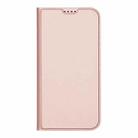 For iPhone 16 Plus DUX DUCIS Skin Pro Series Flip Leather Phone Case(Rose Gold) - 2