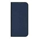 For iPhone 16 Pro DUX DUCIS Skin Pro Series Flip Leather Phone Case(Blue) - 2