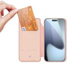 For iPhone 17 Pro DUX DUCIS Skin Pro Series Flip Leather Phone Case(Rose Gold) - 3